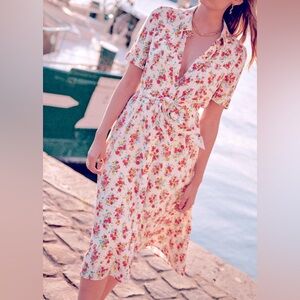Sezane Adele Floral Dress